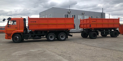 Самосвалы КАМАЗ-45143 пополнили автопарки сельскохозяйственных предприятий