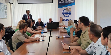 Лучший уполномоченный по охране труда «КАМАЗа» работает в ООО «КАМАЗэнергоремонт»