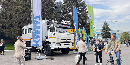 «КАМАЗ» представил обновлённый полноприводный автомобиль поколения К3 на выставке в Казахстане