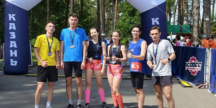 Команда «КАМАЗа» вошла в топ-4 экстремального забега «Кросс корпораций»