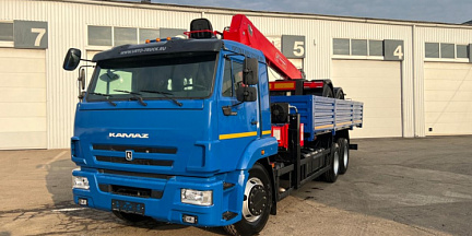КАМАЗ 65117 с КМУ HORYONG HRS 216