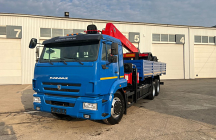 КАМАЗ 65117 с КМУ HORYONG HRS 216
