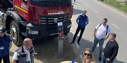 Автотехника КАМАЗ К5 презентована на юбилейном «Золотом фестивале» в Магадане