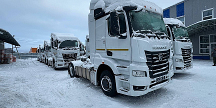 КАМАЗы новейшего поколения для московских строителей