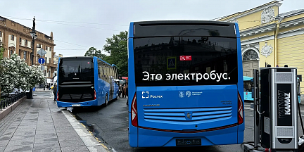 В экспозиции «КАМАЗа» на «ТранспортФест» представлена новая станция ФОРА «Ночная зарядка» для электробусов